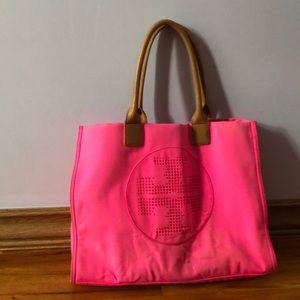 Tory Burch beach bag, HOT PINK